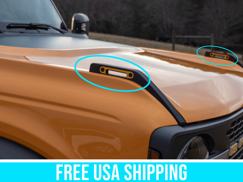 Bronco Trail Sight Inlay Stripe Decal Graphics Overlay for 2021+ Ford Bronco (FULL SIZE)