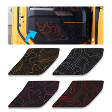 Load image into Gallery viewer, Bronco Lower Door Insert Vinyl Wrap - Topography Series - 2021+ Ford Bronco