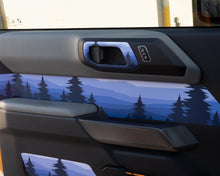 Load image into Gallery viewer, Bronco Upper Door Wrap Insert Wrap Kit - Mountain Series - 2021+ Ford Bronco