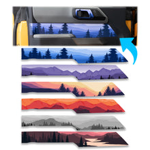 Load image into Gallery viewer, Bronco Upper Door Wrap Insert Wrap Kit - Mountain Series - 2021+ Ford Bronco