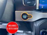 Ignition Push to Start Button Accent Stripe Decal 2021+ Ford Bronco